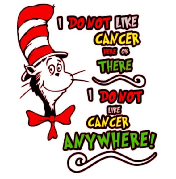 Cat In The HatI Do Not Like Cancer Short by CustomMadeByCrystal