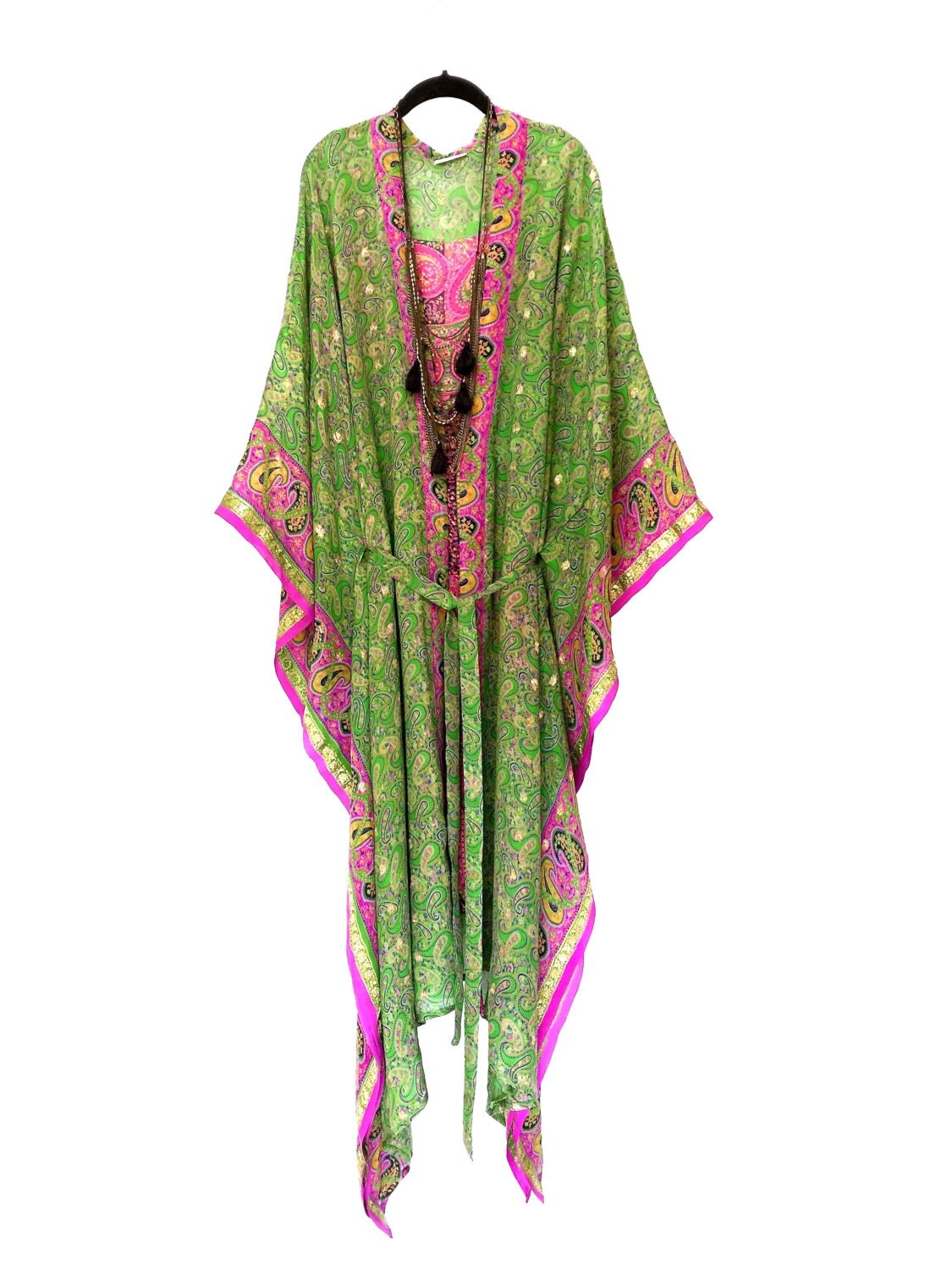 long kimonos and kaftans