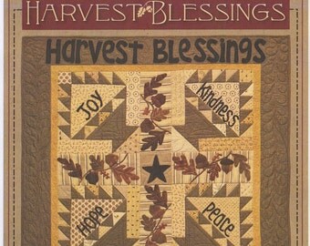 Pattern: Harvest Blessings Applique Quilt Pattern by Timeless Traditions by Norma Whaley