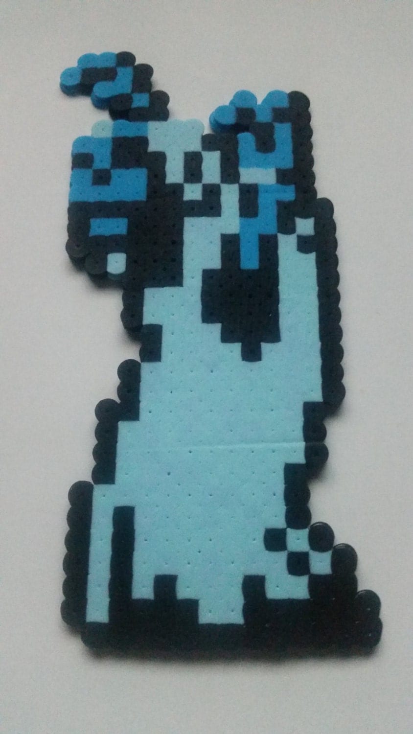 Zombie from Castlevania Perler Bead Pixel Art