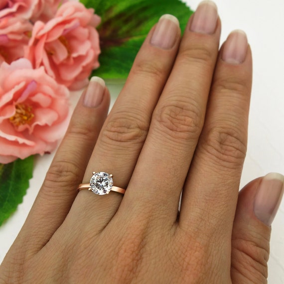 15 ct engagement ring solitaire ring man made diamond simulant 4 prong wedding - Wedding Ring Jackets 15 ct engagement ring solitaire ring man made diamond simulant 4 prong wedding - Wedding Ring Jackets