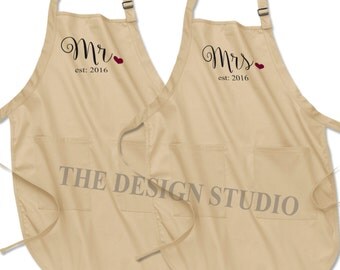 White Kitchen Apron couples apron | etsy White Kitchen Apron couples apron | etsy