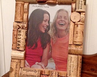 Wine Cork Picture Frame