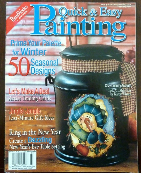 PaintWorks Quick & Easy Painting Magazine February 2007