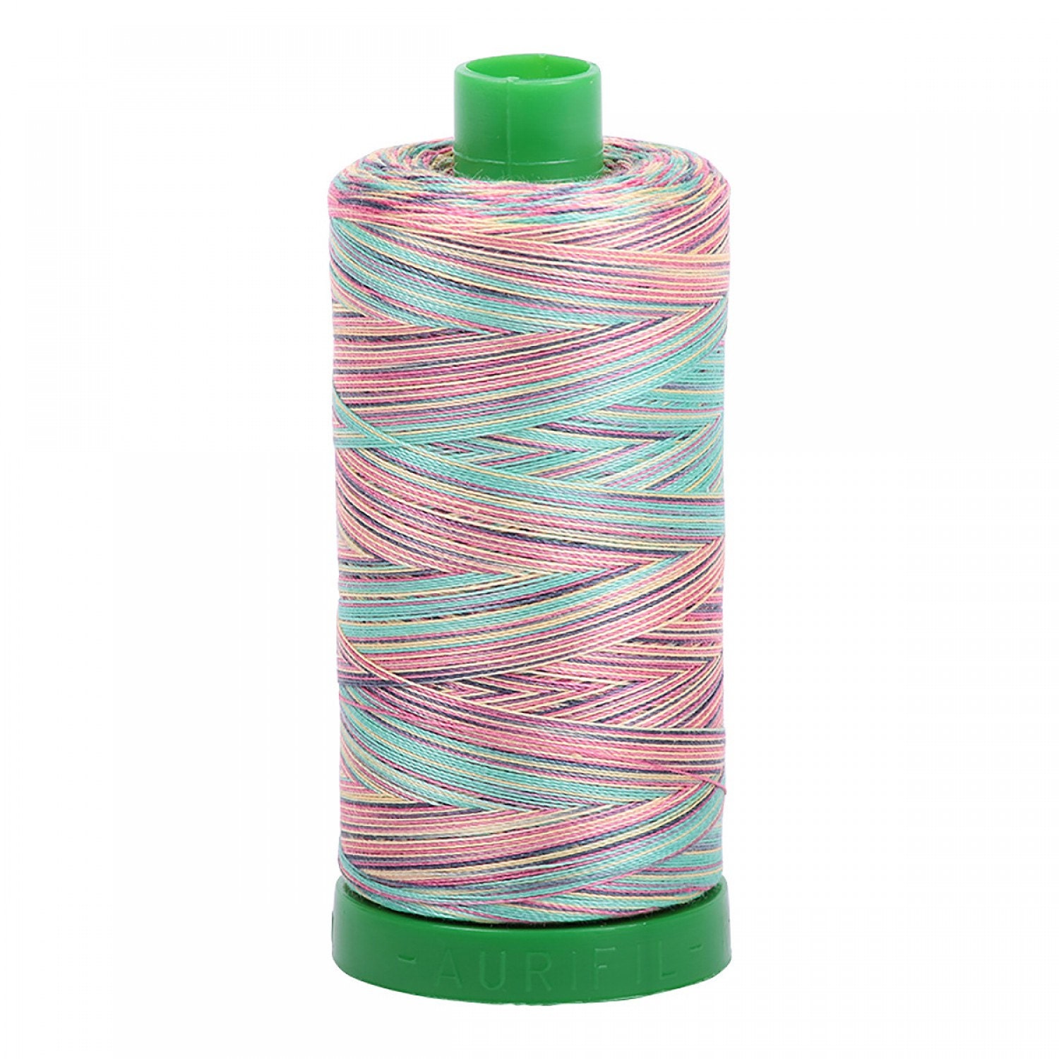 Aurifil Variegated Thread Marrakesh 3817; Mako Cotton 40wt Thread