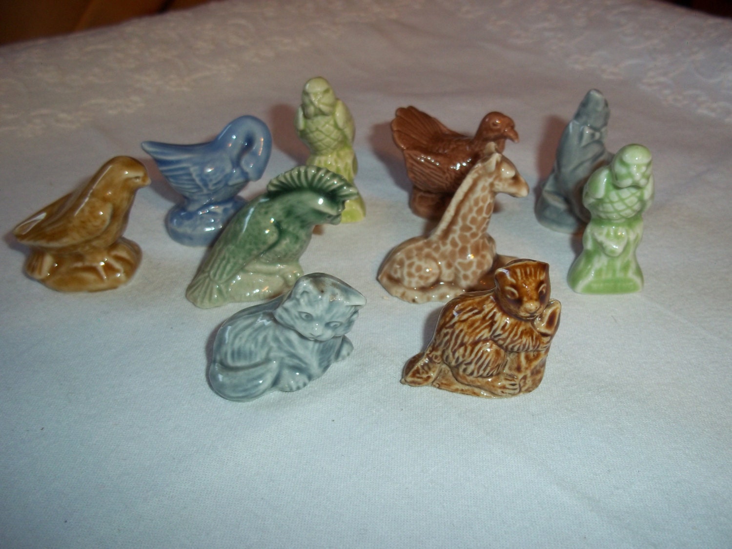 wade red rose tea figurines