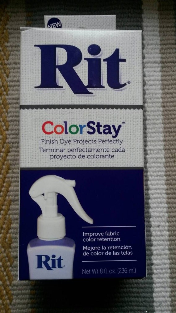 New Rit Color Stay Dye Fixative