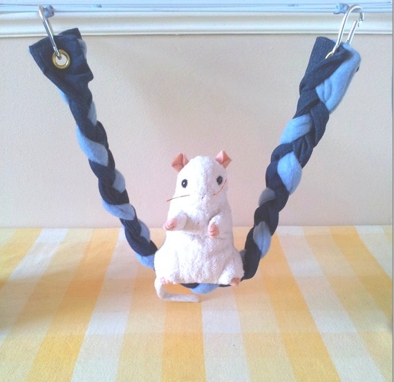 Small Pet Climbing Rope Hanging Rat Toy by