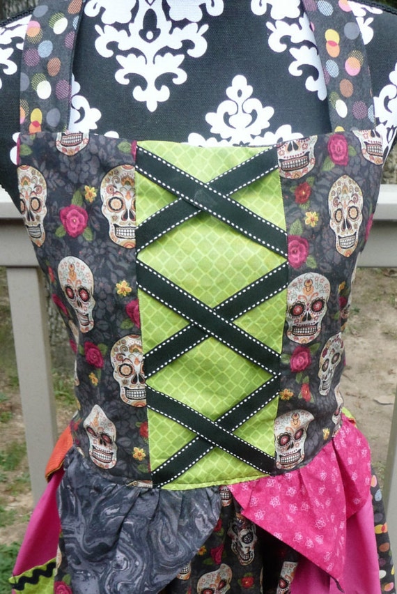 Halloween Apron, Witch Apron, Halloween Costume, Witch Costume, Novelty