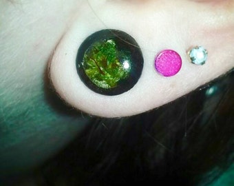 Healing Flower Plugs-Weed Plugs-Cannabis-Marijuana-Organic Wood Plugs-Weed-Stoner Plugs-Wood Plugs-Plugs-Gifts for Her-Gifts for Him