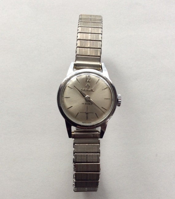 Rare Darwil Ladies Collectable Swiss Watch 1960's. SWISS