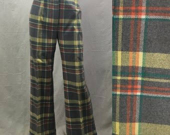 Yellow plaid pants – Etsy