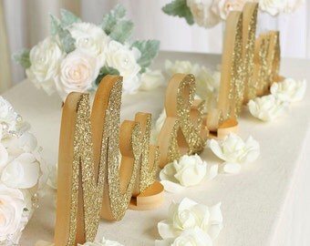 Wedding Centerpieces Wedding Double Sided Table Numbers Script