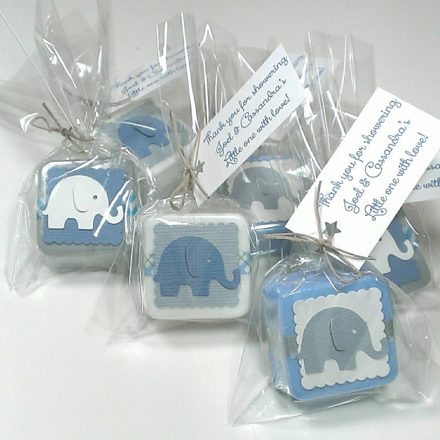 Baby Shower favors Elephant baby shower favors boy Baby