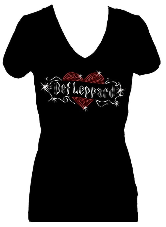 def leppard t shirts womens