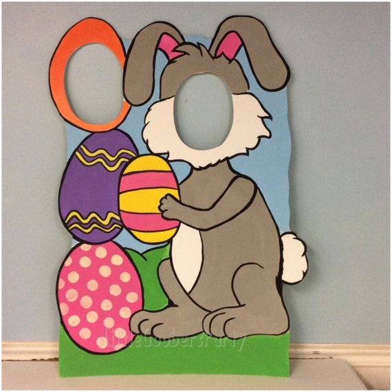 Easter Photo Booth Prop . Personalized by LittleGoobersParty