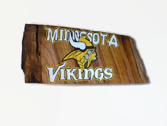 Minnesota Vikings Sign Vikings wood sign husband gift gift