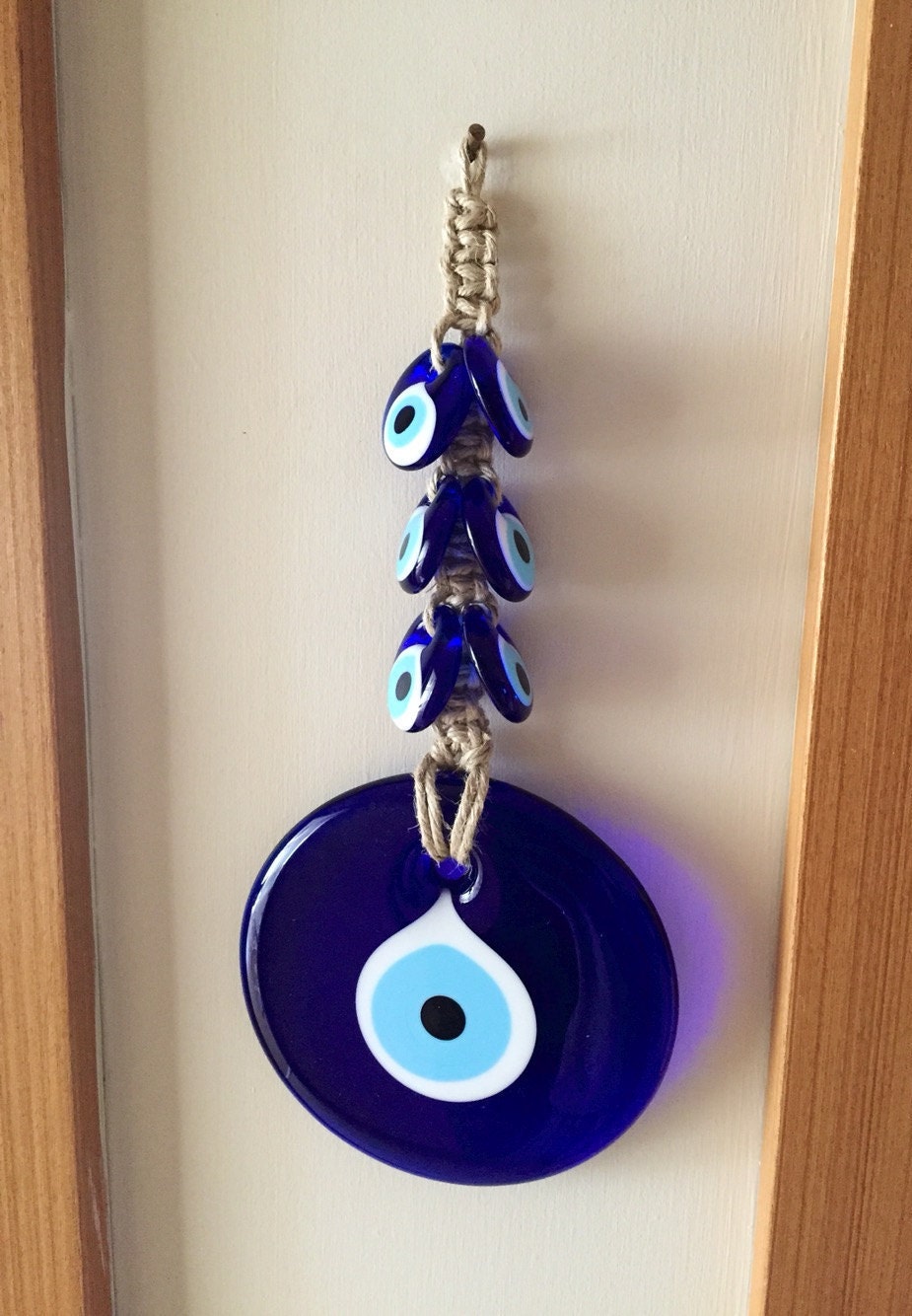 SALE large evil eye wall hanging Evil eye wall hanging