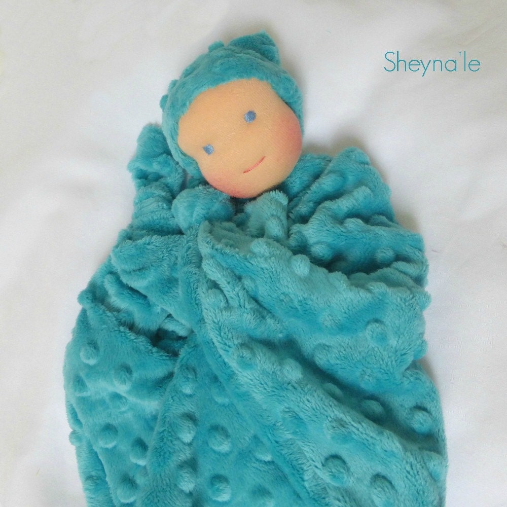 Waldorf first doll lovey blanket doll baby shower gift