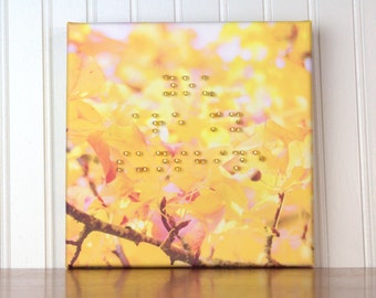 Braille Art Inspirational Wall Art Dream Canvas Art