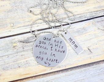Remembrance Necklace - Remembrance Gifts - Remembrance Jewelry - In Memory of Mom - In Memory of Dad - Sympathy Gift - In Remembrance