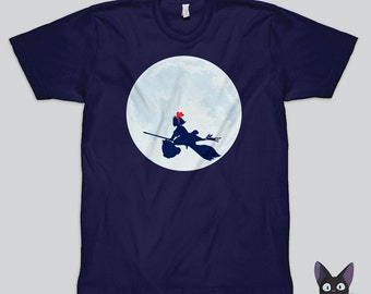 UNISEX | Kiki's Delivery Service T-Shirt | Studio Ghibli inspired