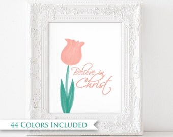 I Love to See the Temple LDS Digital Wall Art Print