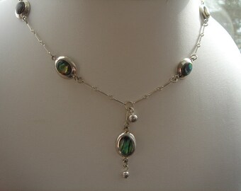 925 Y - necklace with a shell!
