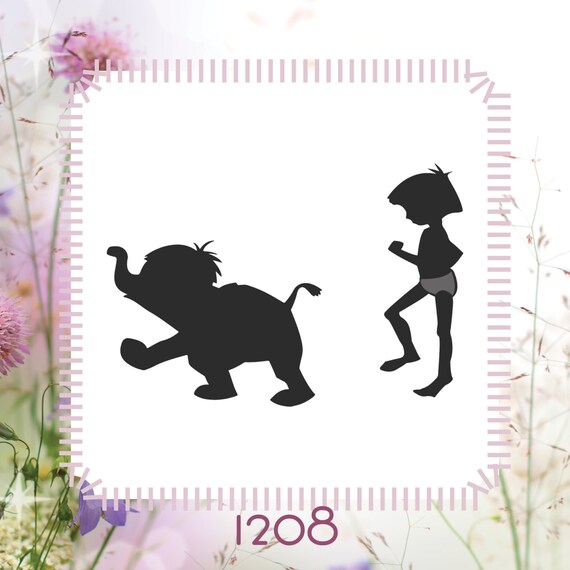 Jungle Book Stencil or Wall Decal
