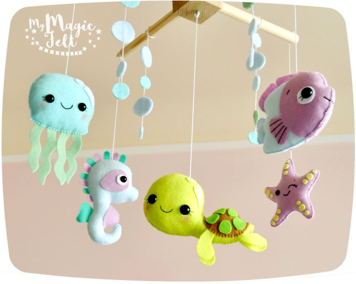 Ready To Ship Baby mobile ocean Crib mobile Under sea Baby
