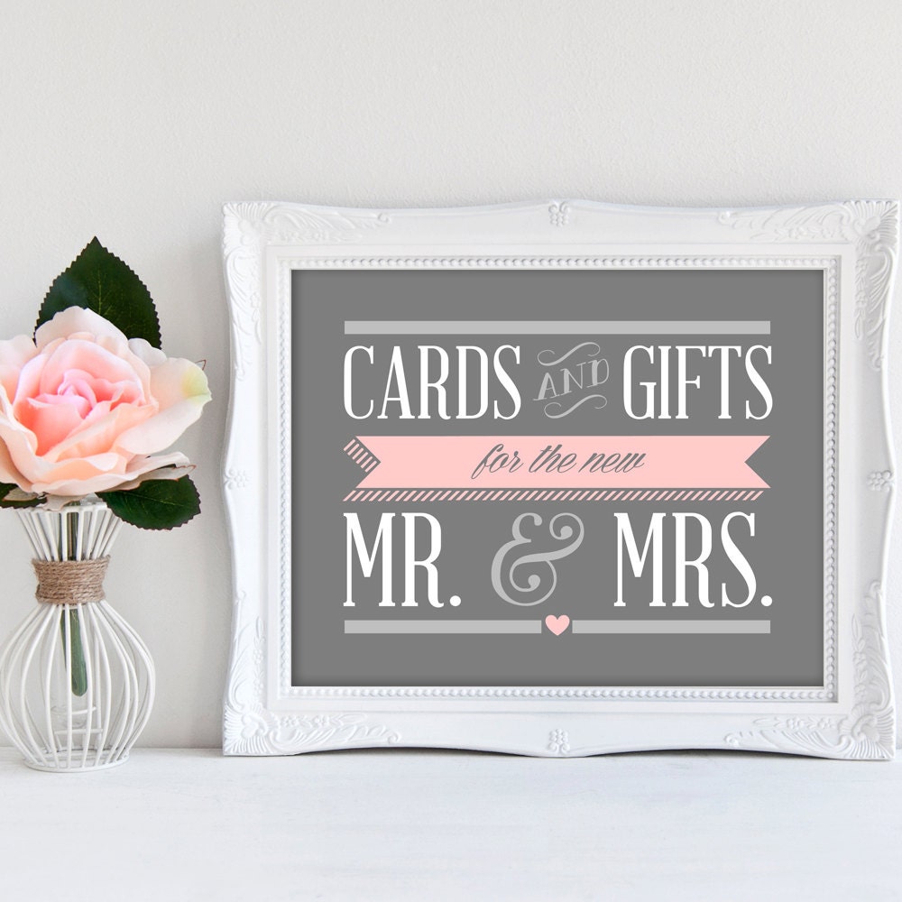 Wedding Cards Wedding Gifts Gift Table Cards and Gifts