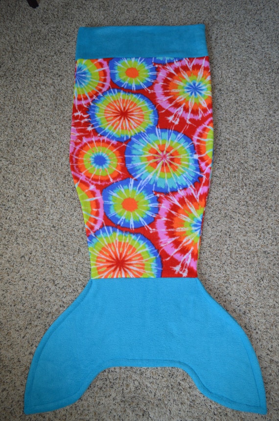 Mermaid Tail BlanketFleece Mermaid Tail by SewingCreationsByAmy