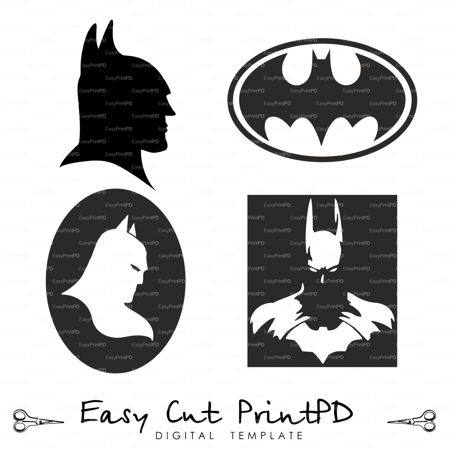 Download Batman Superhero Silhouettes svg eps dxf ai jpg by ...