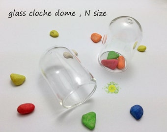 20pc Clear Glass Cloche Dome-Clear Glass Globe-Glass Bubbles-Clear Glass Cover-Half Glass Globe Bubble-Hollow Glass-For DIY pendant Necklace