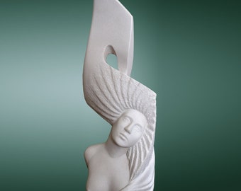 Sculpture woman - object of art