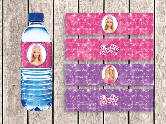 4x-barbie-water-bottle-labels-for-birthday-by-asugarwonderland