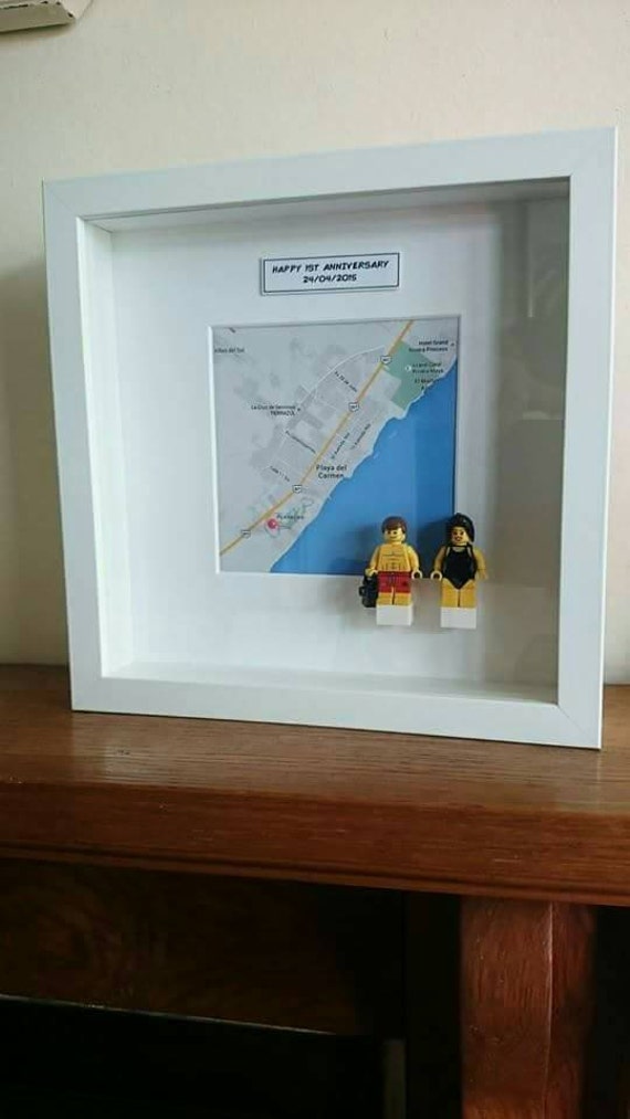 Personalised LEGO location frames
