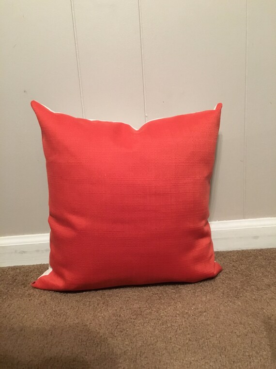 Orange 18 Indoor/Out door Pillow Cover by NineLivesDecor on Etsy