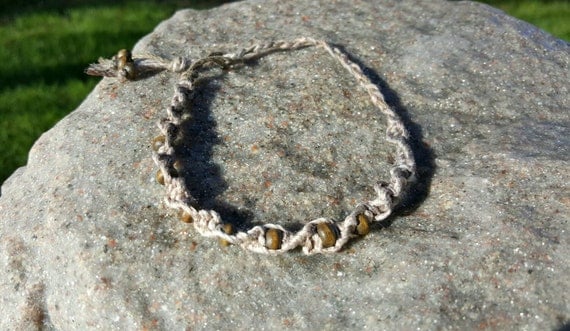 Spiral hemp bracelet Clearance