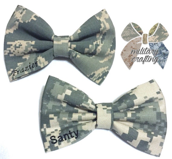 Military Camo Corner Name Bow Army Navy Seabee By Militarycrafting