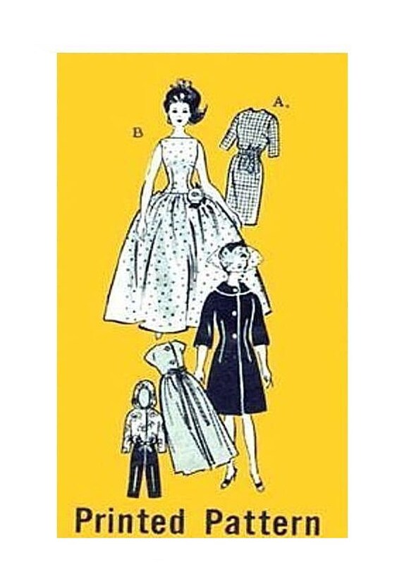 Instant PDF Download Vintage Sewing Pattern A Classic