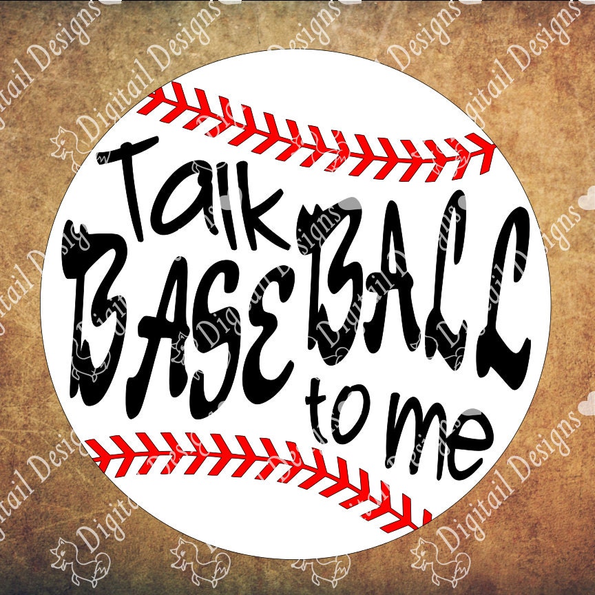 Download Talk Baseball to me svg Baseball Word Art SVG PNG DXF Eps Cut