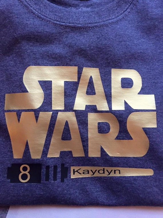 star wars birthday t shirts