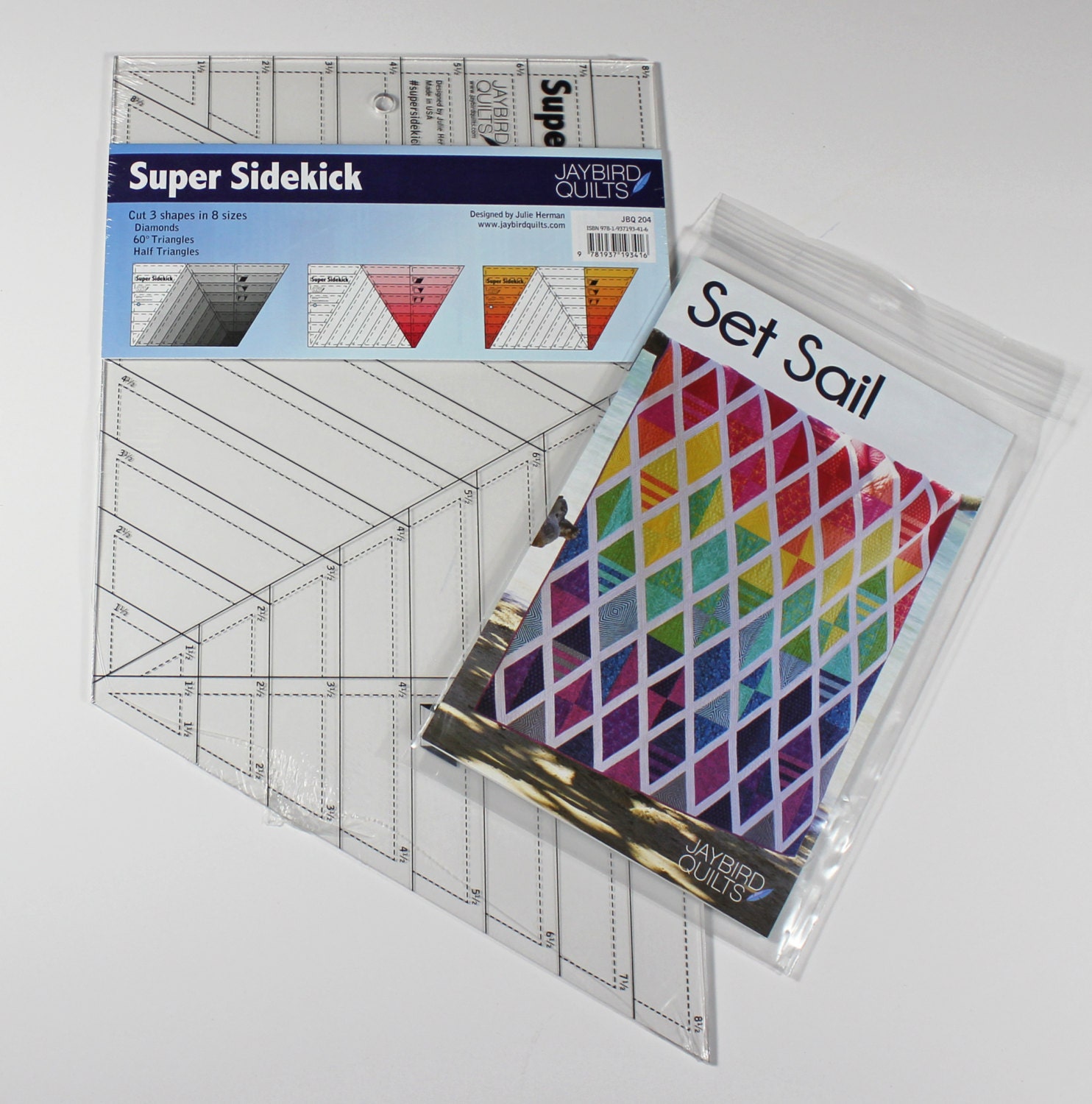 Combo Set Super Sidekick Ruler PLUS Set Sail Pattern from