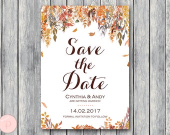 fall save the dates