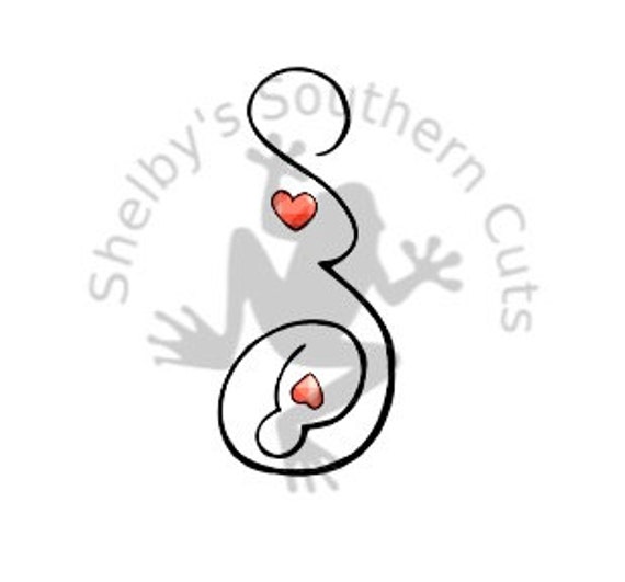 Pregnant / pregnancy loss / miscarriage svg file