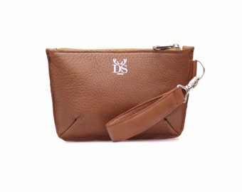 DS London Mini Clutch Bag in Brown