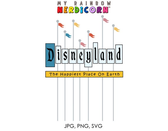 Download Disneyland logo svg png jpg dxf files by MyRainbowNerdicorn
