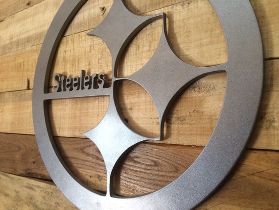 Pittsburgh Steelers Metal Garden Sign