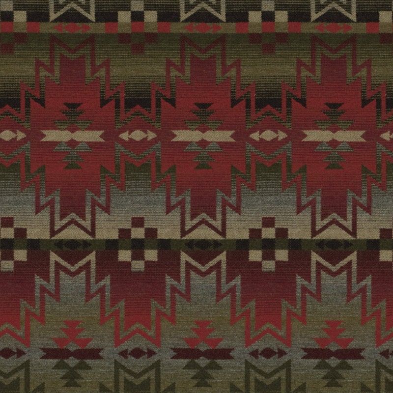 RALPH LAUREN ETHNIC Chic Ikat Southwestern Wool Fabric 4 Yards